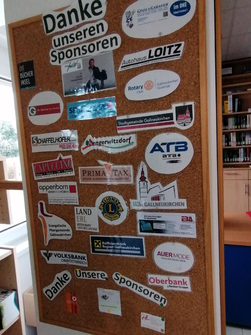 Sponsoren ÖB Gallneukirchen