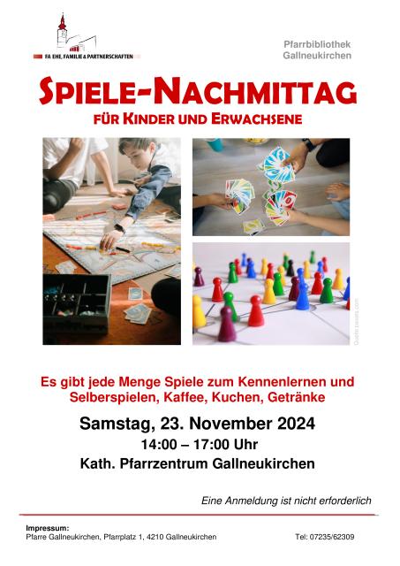 Spielenachmittag Gallneukirchen