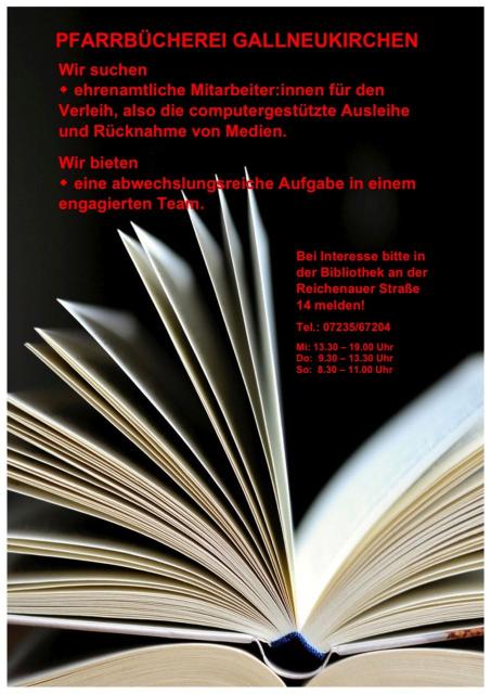 Plakat Mitarbeiter gesucht