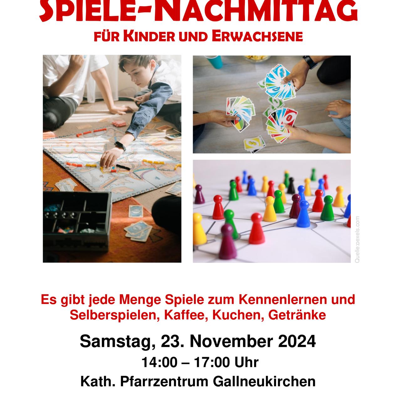 Spielenachmittag Gallneukirchen