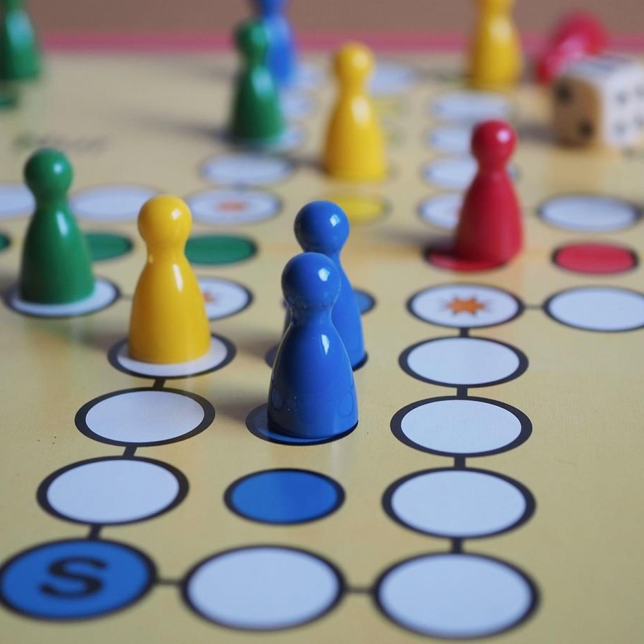 Spielbrett Mensch ärgere dich nicht